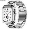 Women's Sportswear Set Compatible TPU Smart Watch Case with Stainless Steel Folding Buckle, 3-Bead Band, Lightweight Strap - Scratch-Resistant, Shockproof, Comfortable Replacement for Daily Wear, Camping Essentials