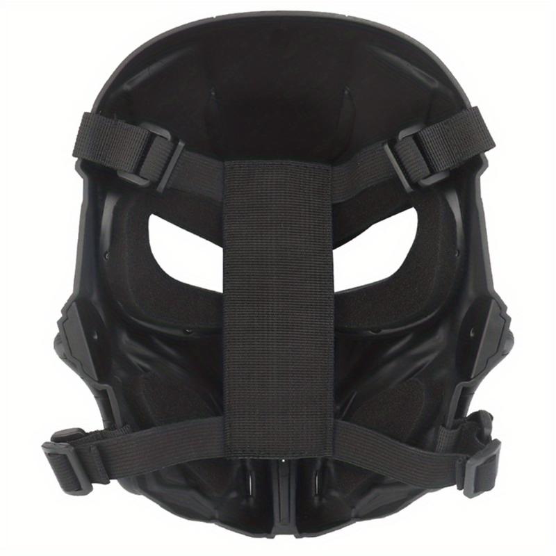 [Durable Full Face Mask for Airsoft] Breathable Tactical Full Face Mask for Airsoft, Paintball & CS Wargames - Durable Nylon with Impact-Resistant Design and Comfort Cushion Pad