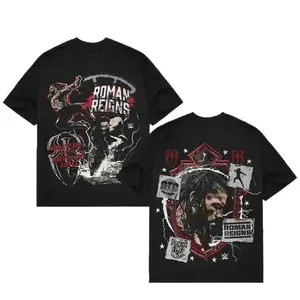 [ 🥊   Sale Up To 50%]ROMAN REIGNS GREATEST TEE, Wrestling T-Shirt, Wrestling Graphic Tee, Gym Wear, Sports Shirt, Vintage Wresting Shirt, Gift for Him