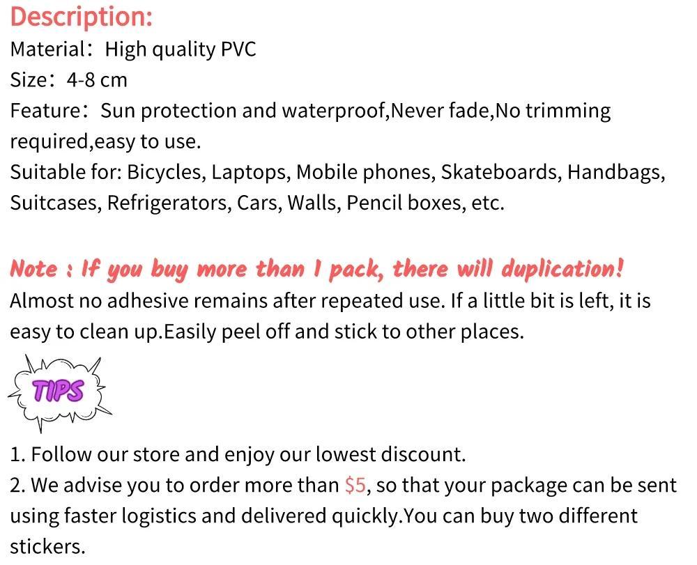 48pcs Kawaii Anime Puella Magi Madoka Magica Stickers Kaname Madoka Akemi Homura Decals for Laptop Phone Cartoon sticker Girl