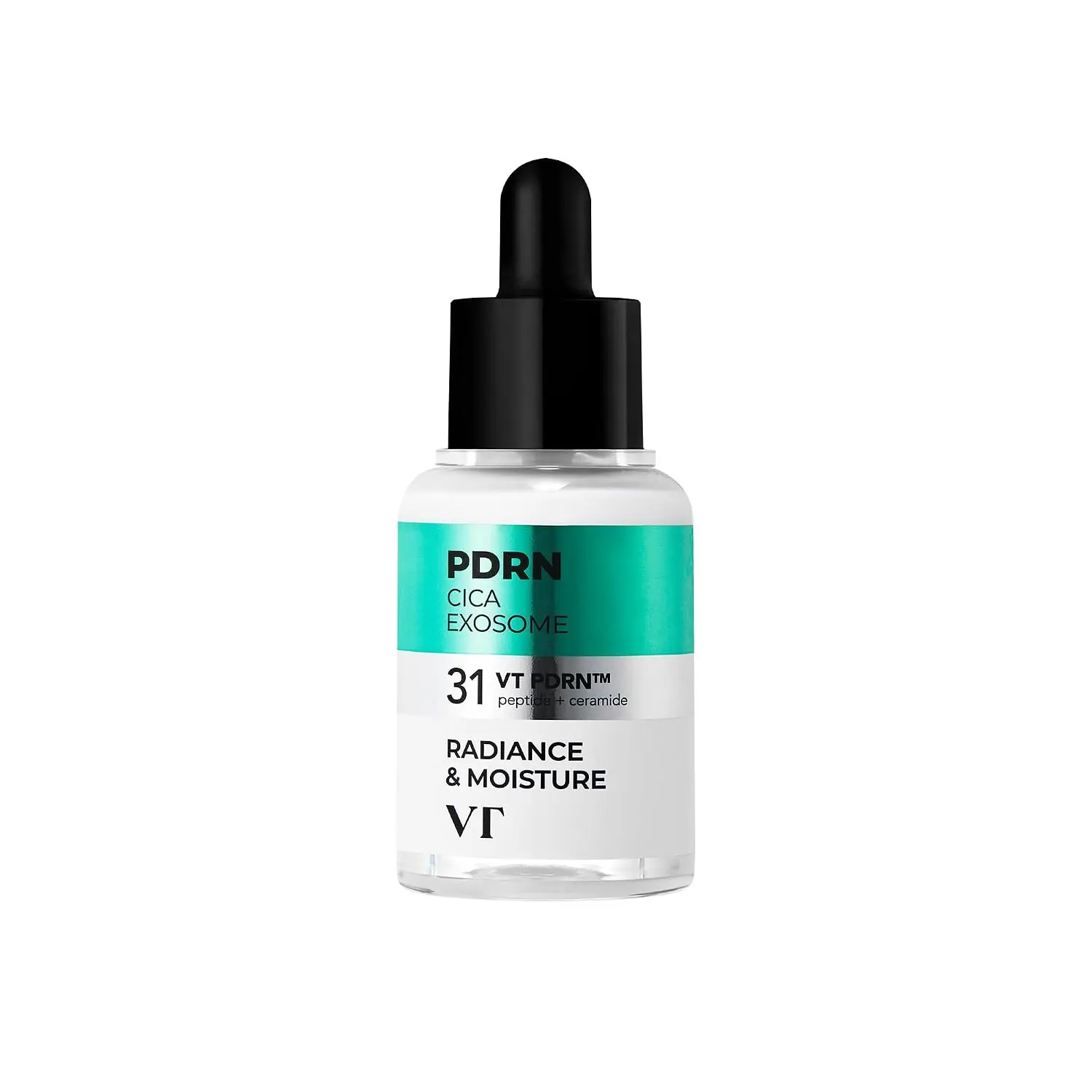 PDRN Cica Exosome Ampoule, Firming Serum with Peptide & Ceramide for Anti-Aging, Wrinkle Care, Plumping, Hydration & Radiant Glow, For All Skin Types, Korean Skincare (1.01 fl. oz.)