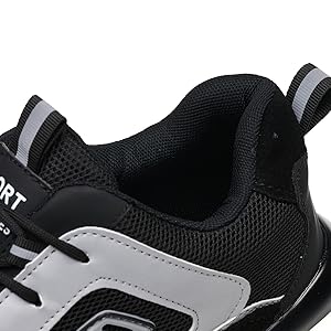 Men & Women's Lightweight Composite Toe Safety Work Shoes with Anti-Smash, Puncture & Slip Resistance for Construction, Factory & Logistics  Worker Footwear Orange Closed Bridal