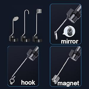 Inspection Endoscope, Industrial Borescope Camera with 4.3" IPS Screen, 1920P HD Snake Camera with 8 LED Lights, 16.5FT Semi-Rigid Cord Bore Scope - Cool Gadgets Tool Inspection Endoscope, Industrial Borescope Camera with 4.3" IPS Screen, 1920P HD Snake Camera with 8 LED Lights, 16.5FT Semi-Rigid Cord Bore Scope - Cool Gadgets Tool