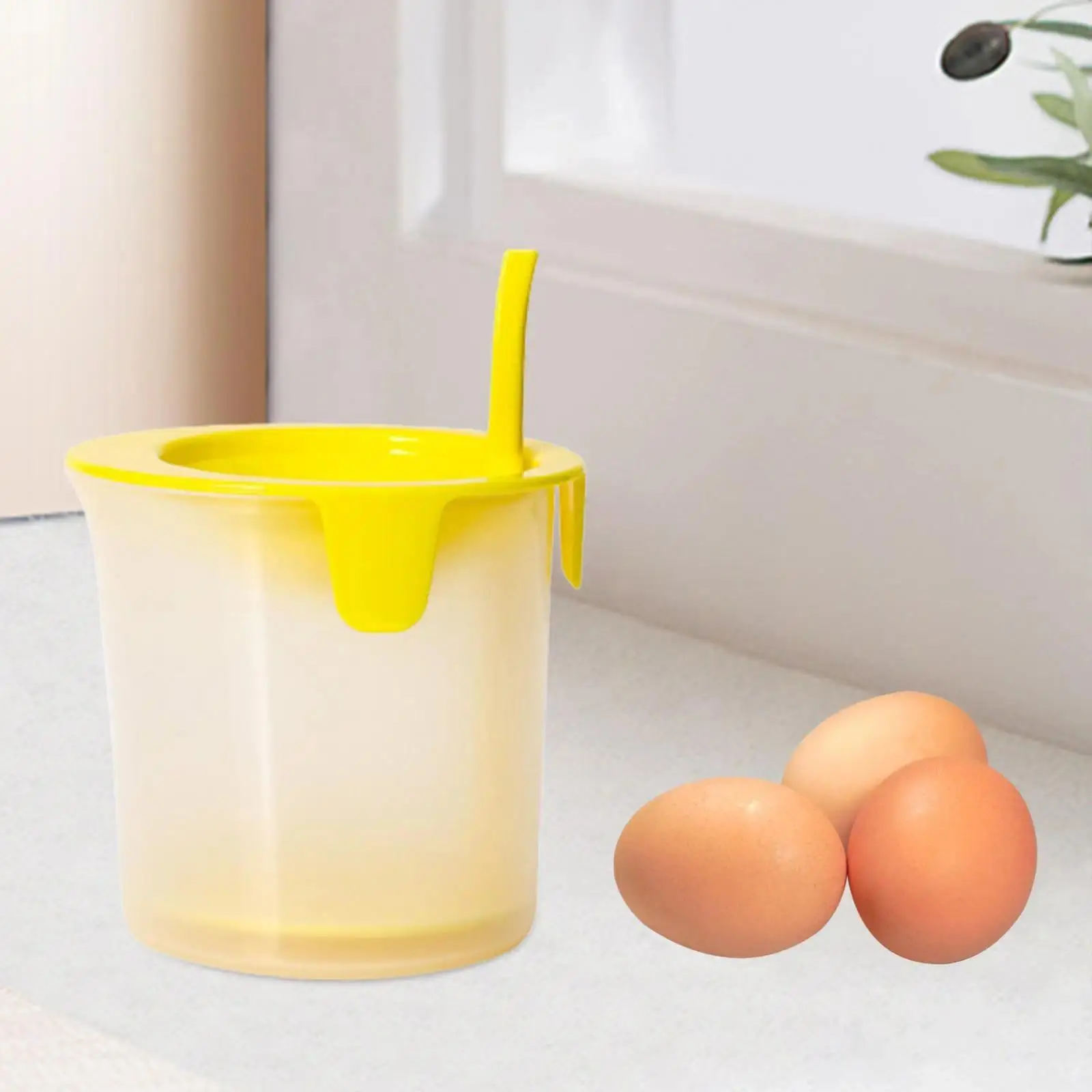 Egg White Separator Liquid Storage Cup Kitchen Tools Accessories for Cooking Kitchen Baking Dining Dessert