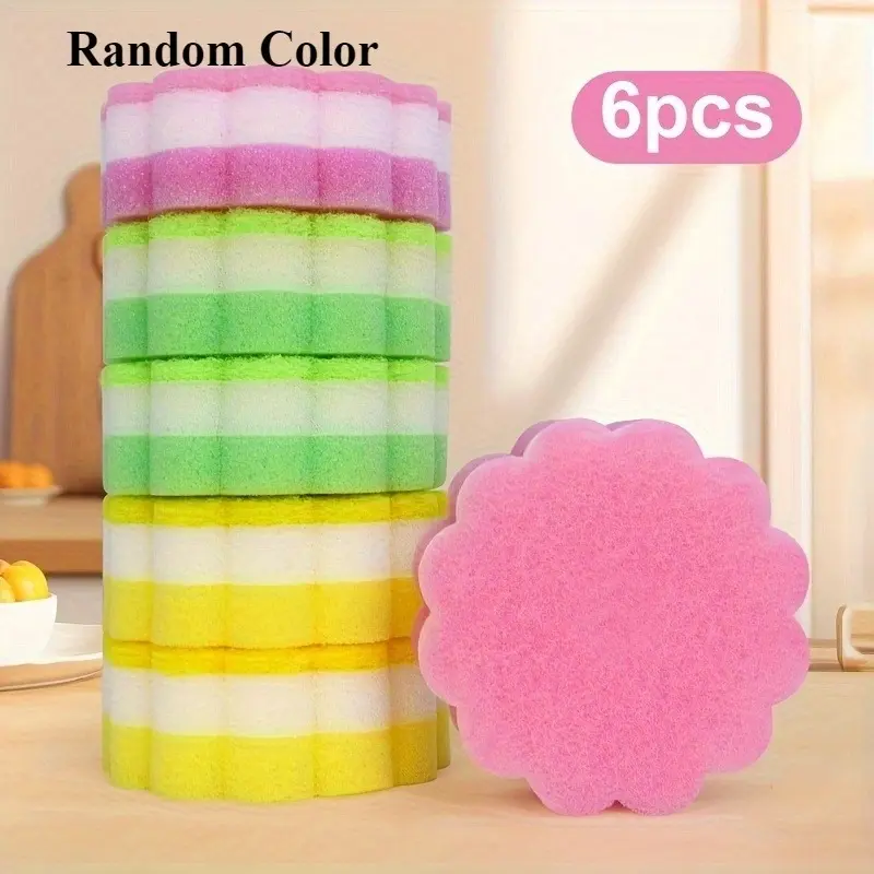 Cleaning Sponge, Cloth, Thick Cleaning Pad, Brush, Tool, Dishwasher Scrubber, Easy to Clean, Quick Stain Removal, Magic Cleaning Tool