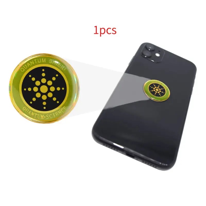 Sunflower Radiation Protection Stickers, Phone Battery Radiation Shield, 1pcs/6pcs, Prevents Harmful Rays, Essential for Device Safety, Accessories