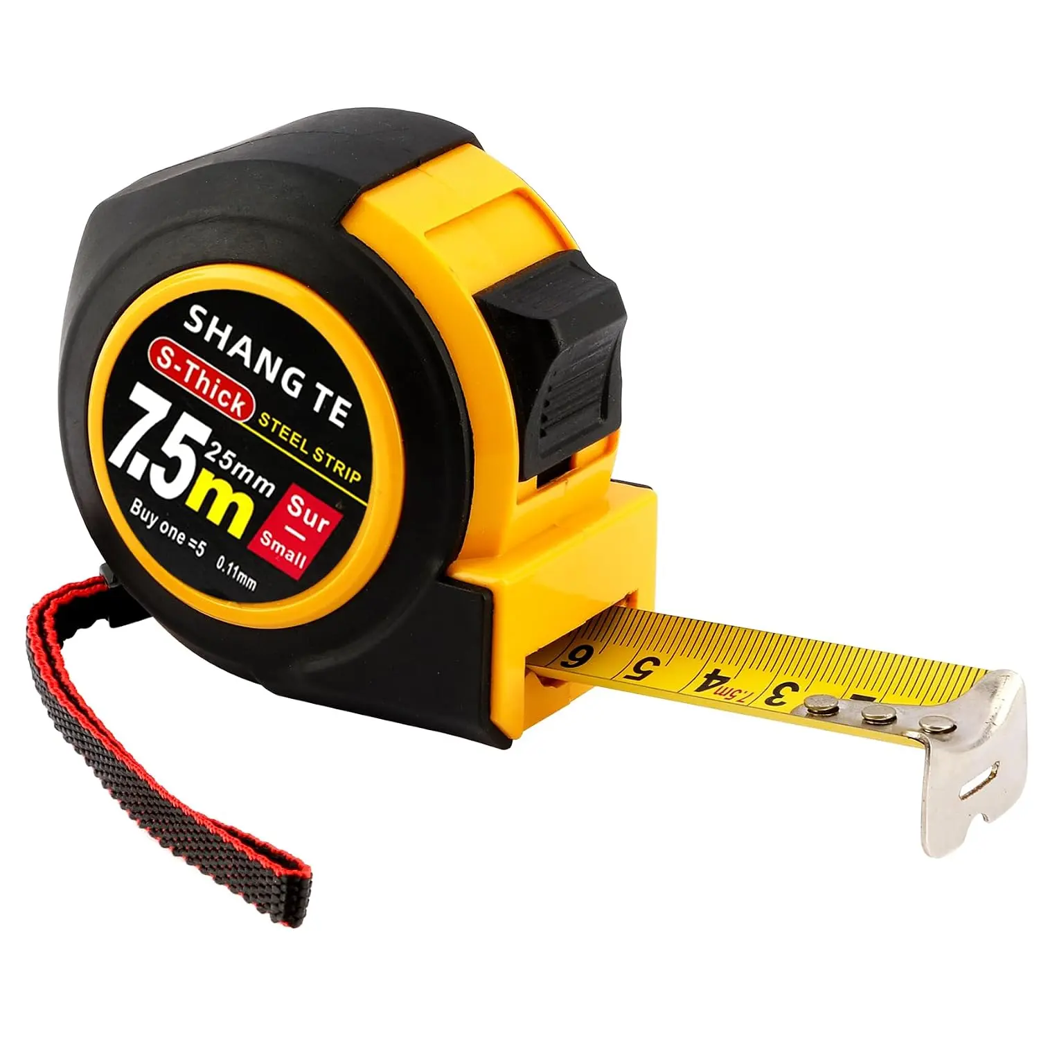 Tape Measure 25 ft, Measuring Tape, 25-Foot Steel Retractable Metric Tape Measure  Measuring Tape for  Measurements, Manual-Locking, for Construction, Carpenter, Designer