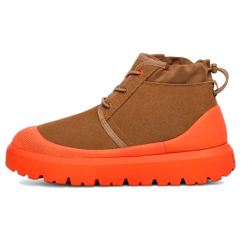 UGG Neumel Weather Hybrid Fleece-Lined Colorblocked Short Snow Boots for Men and Women Verifiable, with credentials and supporting global authentication