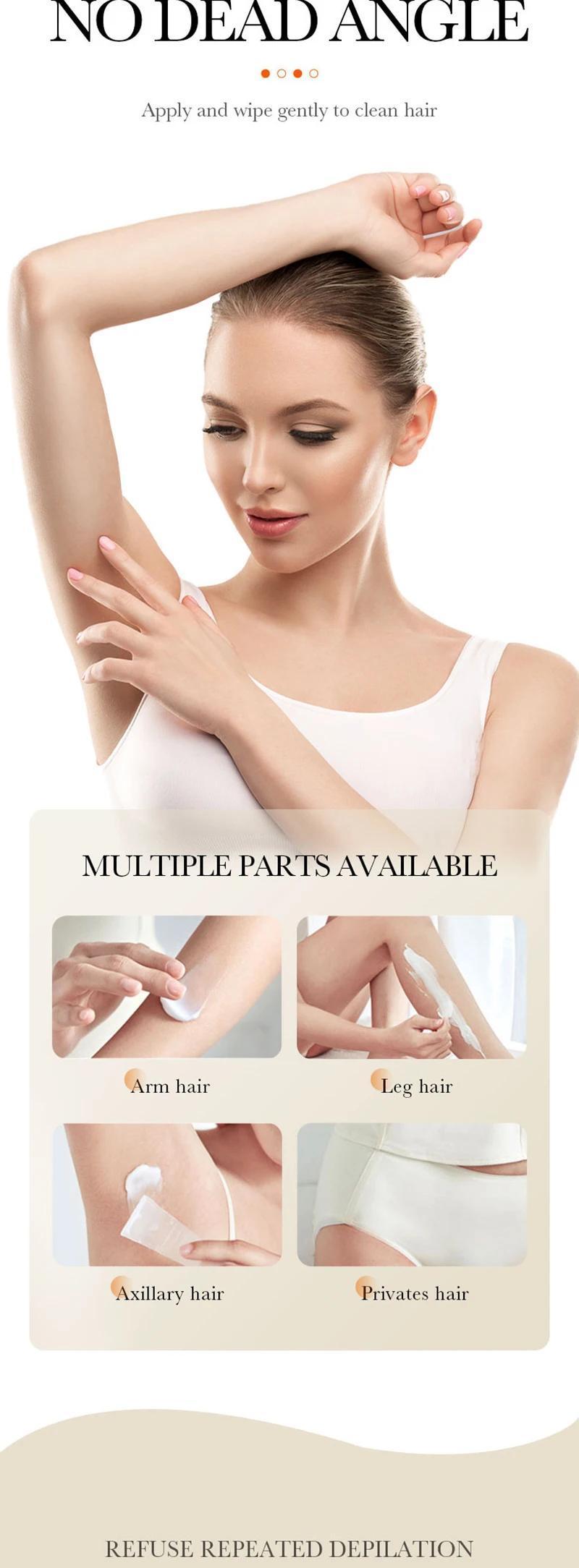 Hair Removal Cream Permanent Intimate Areas Health Painless Hair Remover Growth Inhibitor for Woman Men Body Care 2024 new