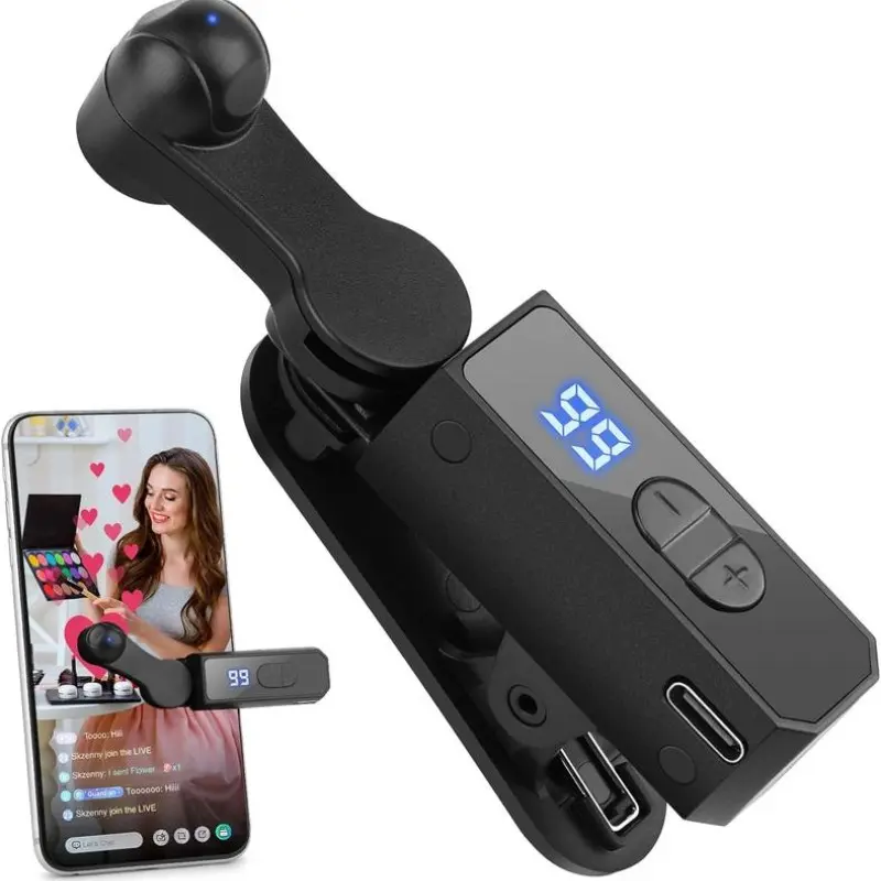 Page Turning Remote Control for Smartphones and Tablets, Easy Bluetooth-compatible Connectivity, Ideal for Reading and Presentations