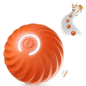 Rechargeable Dog Toy Ball, Self-Rolling Interactive LED Ball, Motion Activated for Dogs, Keeps Your Dog Entertained and Active interactive dog toys active rolling ball dogs toys for dogs- February's Best idea gift fun