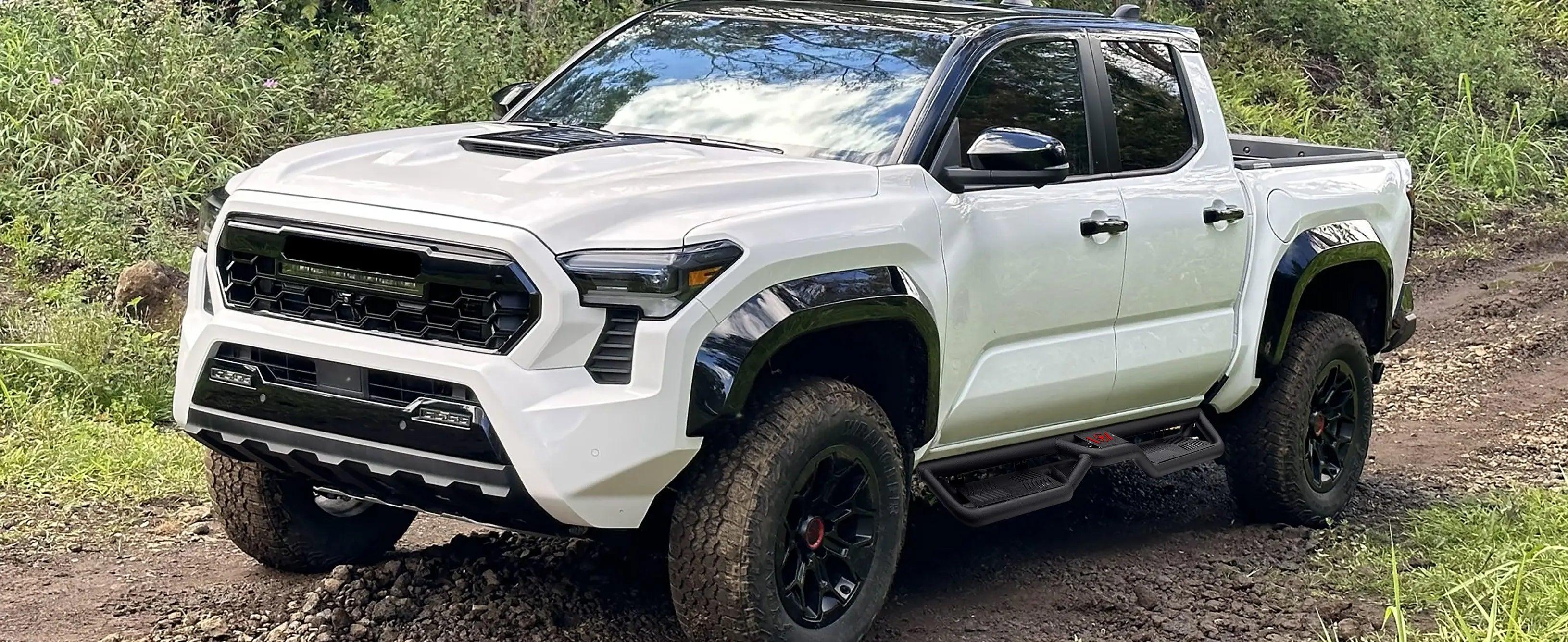 for Tacoma Running Boards Side Steps Cars Accessories Compatible with 2024-2026 Toyota Tacoma 4 Full-Size Doors| Yzona for Tacoma Running Boards Side Steps Cars Accessories Compatible with 2024-2026 Toyota Tacoma 4 Full-Size Doors| Yzona