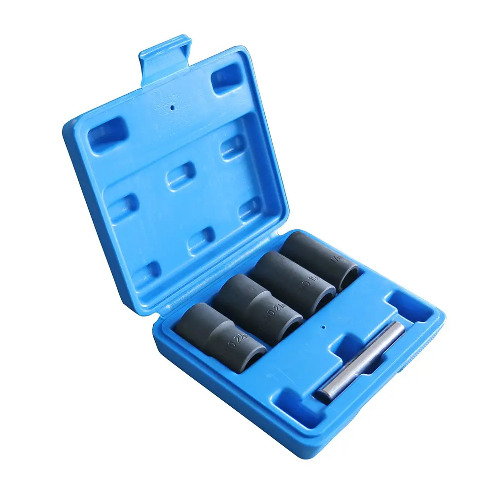 1/2 Inch Drive Lug Nut Removal Tool, 5-Piece Wheel Lock Removal Kit, Lug Nut Remover for Stripped, Rounded, Damaged, Frozen, Rusted Bolts