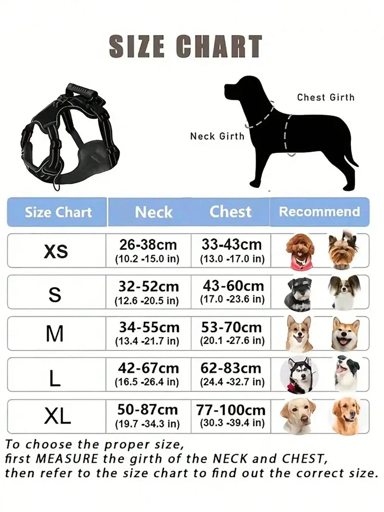 US LOCAL STOCK No Pull Tactical Service Dog Harness Leash Set Car Seatbelt Folding Bowl Degradable Garbage Bags for Dogs