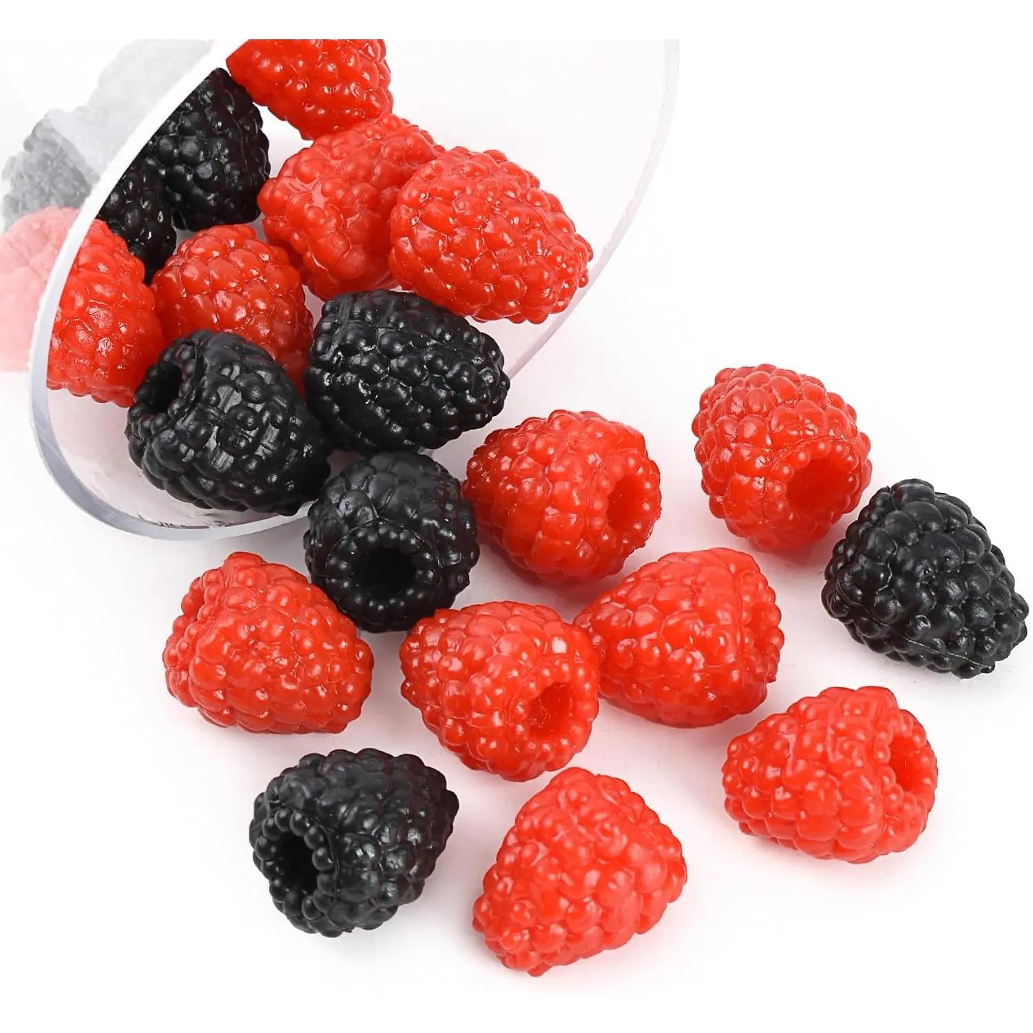 20 count Artificial Raspberry   Fruit Lifelike Raspberries for Wedding Table Centerpieces Basket Display  Kitchen Decor Photography Props