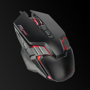 One Handed Half Keyboard Mouse USB Spilitter Type-C Adapter Gaming Combo with RGB LED Backlit 7200DPI CPI Customize 4 Port Adapter Mini Size Small Wired Set for LOL/Wow/fortnite/Dota/PUBG