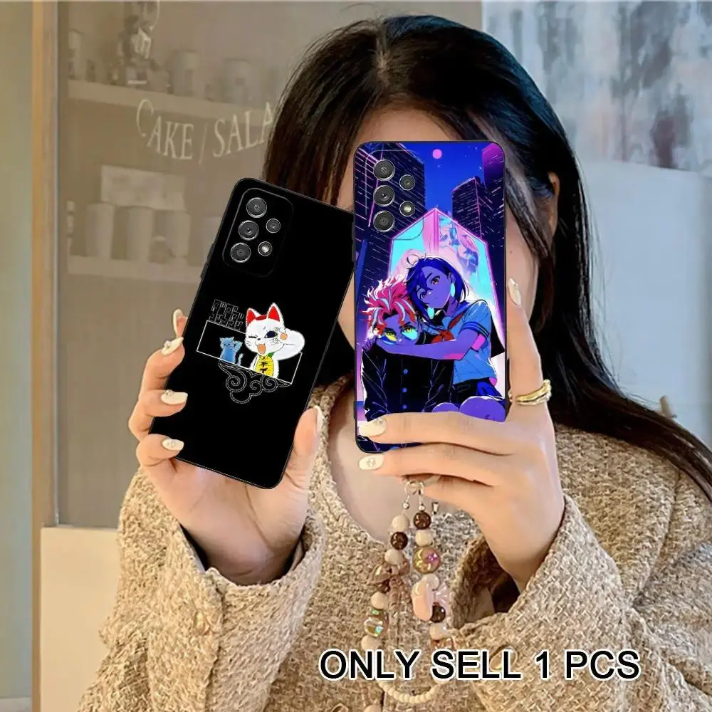 Anime Dandadan Phone Case for Samsung Galaxy S26 S25 S24 S23 S22 5G for Iphone 17 16 15 14 13 12 11 17Air Plus Pro Promax Soft TPU Shockproof Cover