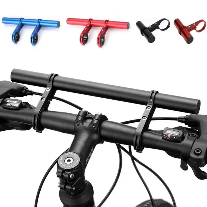 Alloy Bicycle Handlebar Extended Bracket - 30cm Aluminum Support, Bike Tools & Equipment, Easy to Mount & Release, Fasten with Bolt, Fits 25.4/31.8, for Mountain Bikes, Car Roof Rack Exterior Accessories