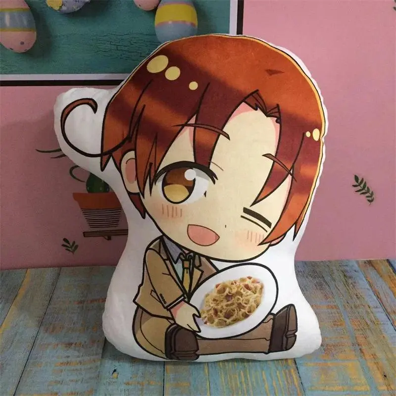 New Hetalia Axis Powers Doujin Body Pillow 45cm Cute Anime Character Shaped Cushion Soft Filled Toy Fans Gift Home Decoration