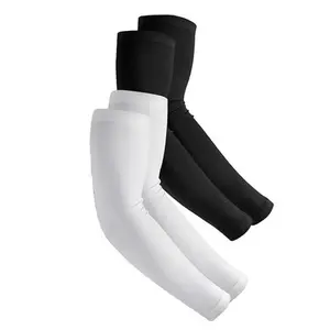 2 Pairs Arm Sleeves UV Protection Cooling Sun Sleeves, Gym Outfits, Outdoors Accessories, Football Accessories, Basketball Baseball Football Golf Running Outdoor Fishing for Men and Women, Workout Sets Arm Sleeves Men Women