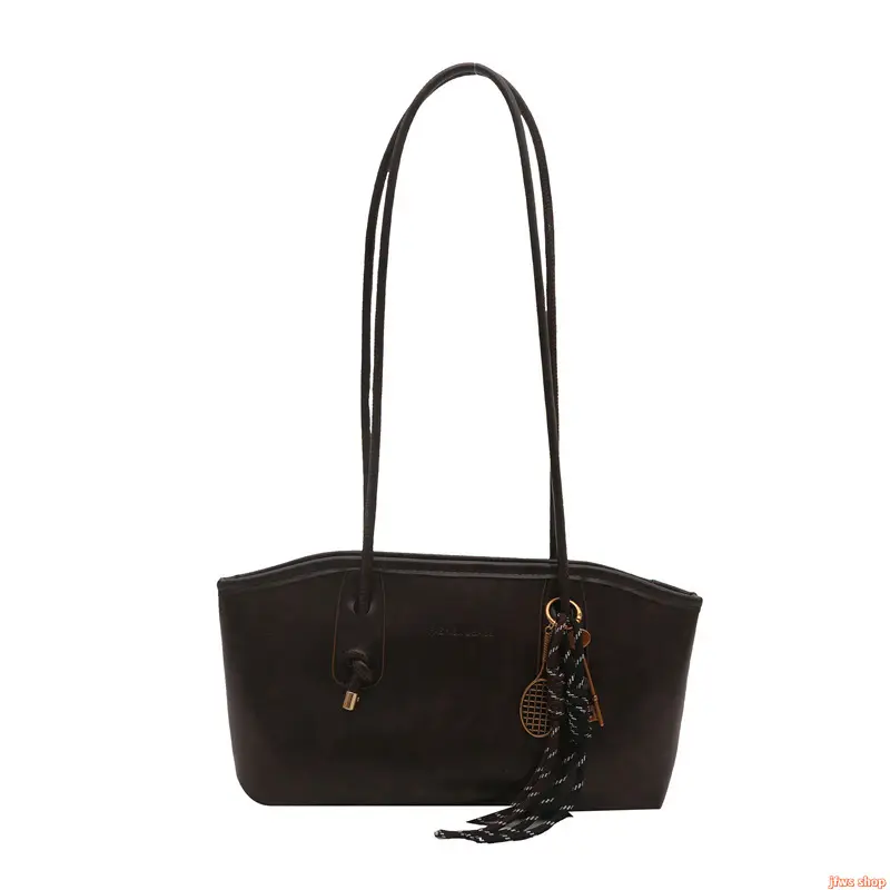 2026 New Vintage Large Capacity Tote Shoulder Bag for Women Commute Work Travel Daily Light Luxury Summer US Design