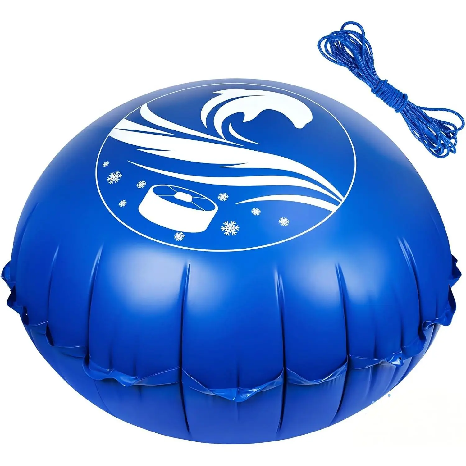 3 FT Pool Pillows for Above Ground Pools, Winter Pool Cover Pillow | Heavy-duty, cold-resistant 0.5mm PVC pool air pillow with rope, ice equalizer for winter pool covers, closing and winterizing