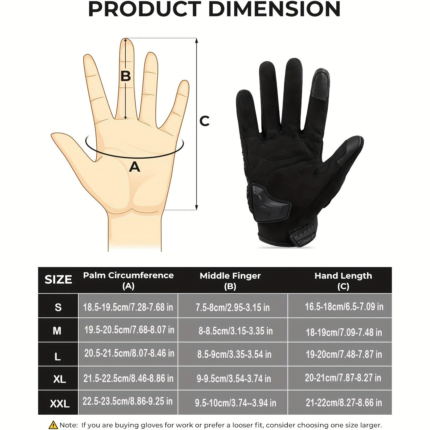 Motorcycle Riding Gloves for & - Touchscreen Compatible, Breathable Night Vision Reflective Gloves with Iridescent Rainbow Colors (/Headlight-Activated), Dirt Bike, ATV, MTB, MBX, Motorbike (Adjustable Strap Closure)