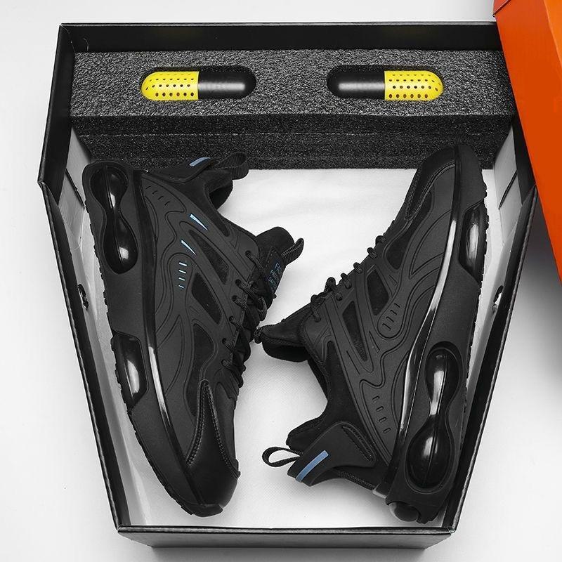 Men's Shoes 2026 Spring and Autumn New Breathable Shoes Men's Trendy Versatile Thick-Soled Casual Sports Shoes Mesh Dad Shoes