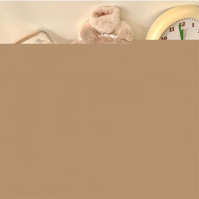 Kawaii Insulation Hot Water Bottle Plush Rubber Hand and Foot Belly Warmer Explosion-proof Hot Water Bag for Women Period Cute