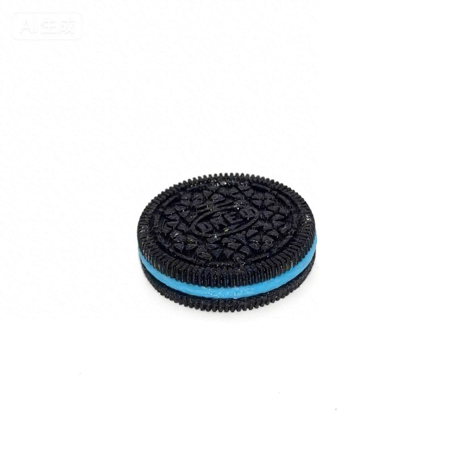 Creative Stress-Relief Fingertip Toy 3D Printed Simulation Oreo Rotating Sound Biscuit Desktop Fun Trendy Decorative Item home relief toy Gear Sensory Hypnotic