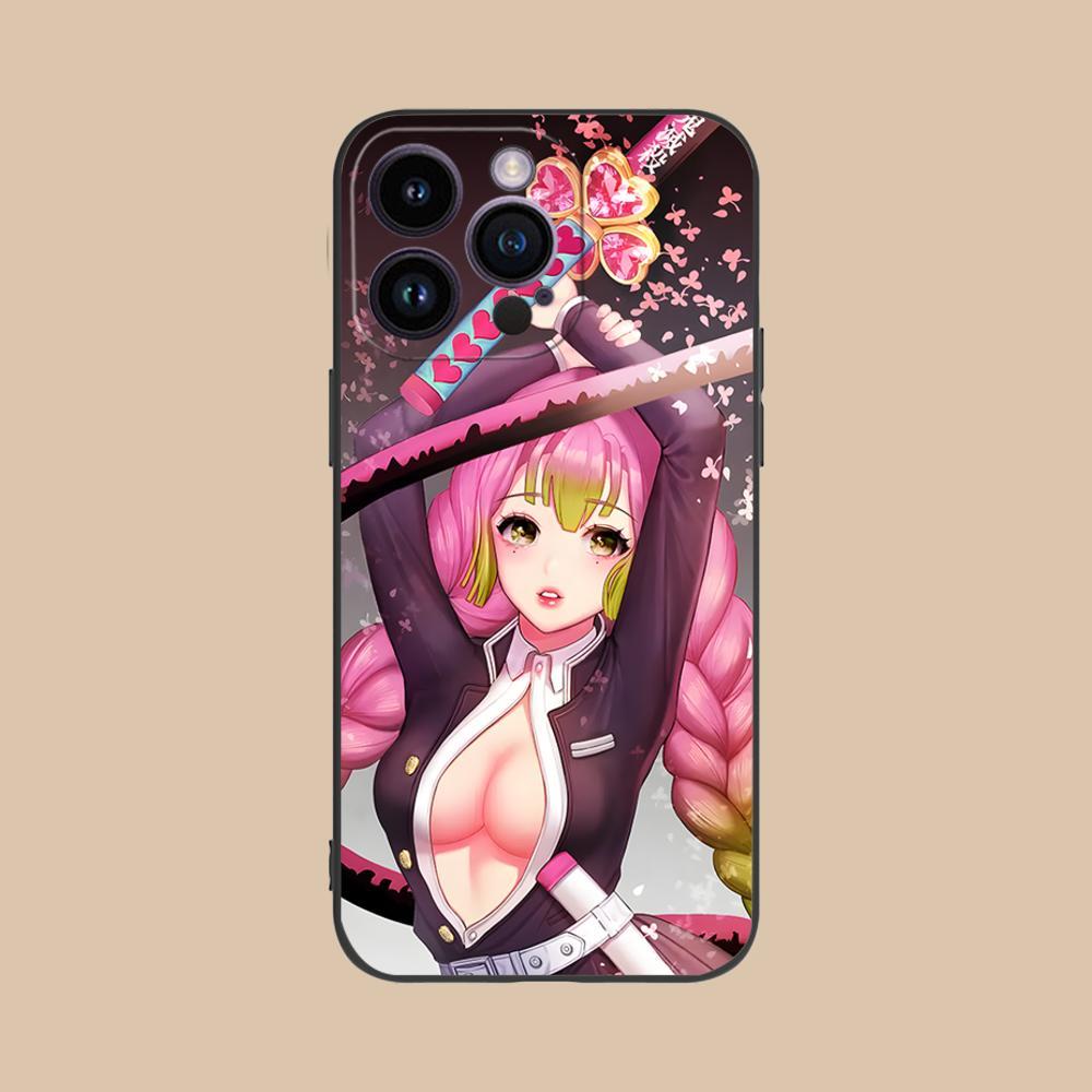 Blade Extinction Mitsuri Anime Phone Case for iPhone 17 16 15 14 13 12 11 X XR XS 8 7 Air Pro Max Plus Mini Colorful Cover Cover
