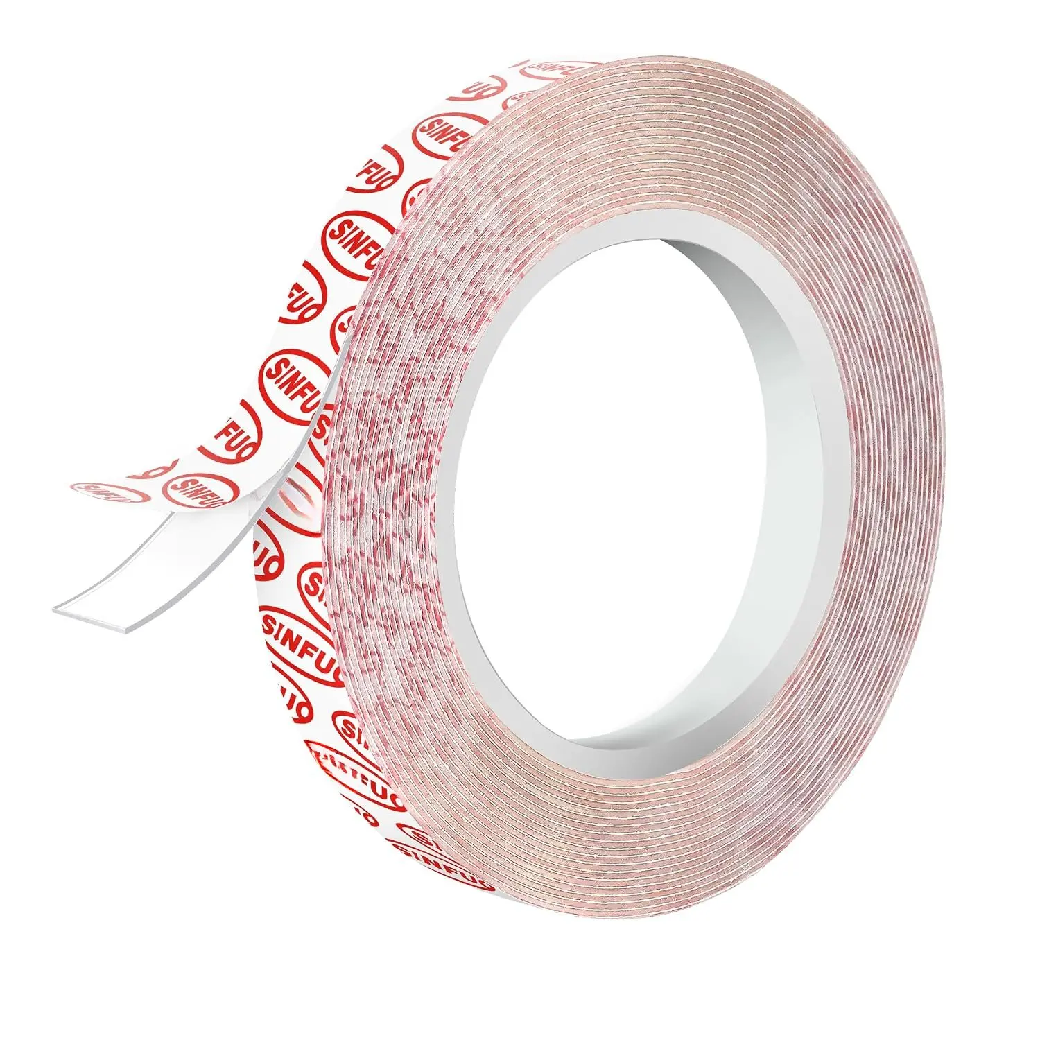 Double Sided Tape Heavy Duty(0.39" x 22Ft), Removable Nano Double Sided Adhesive Tape, Removable  Clear Mounting Tape Picture  Adhesive Strips
