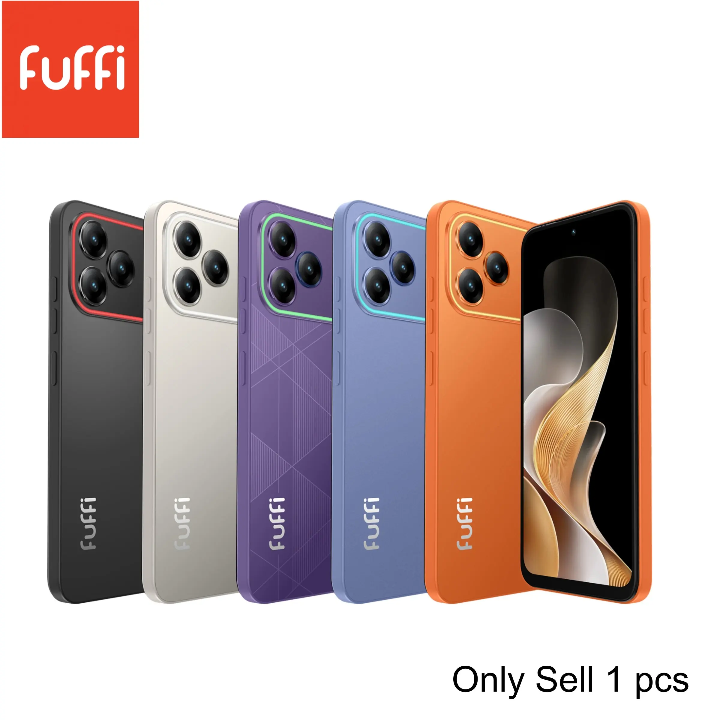 FUFFi-LED Shine 4+64GB/32GB ROM,4G Network Smartphone, Expandable Memory, 6.67 Inch HD Display, Dual Sim, 3800mah Battery, Android 12.0