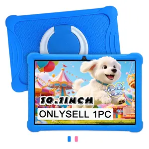 Summer New 10.1-Inch Tablet with 5G WiFi, designed for Office and Study, features a Touchscreen, Dual Camera, and Shockproof Case. This Educational and Entertainment Learning Machine has an HD Screen, making it an ideal Easter, Halloween, Christmas
