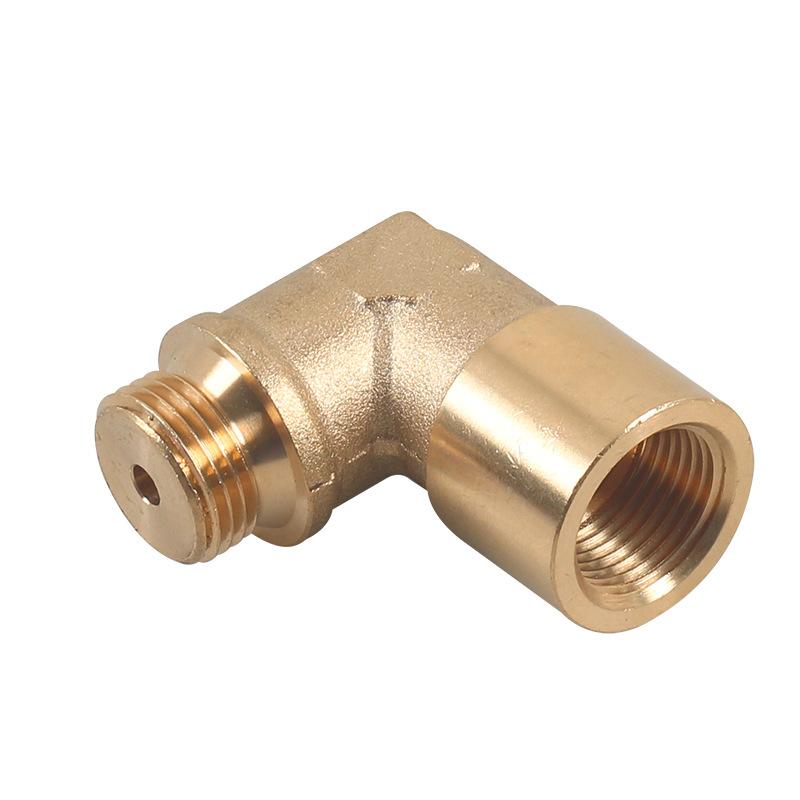 Car modification accessories connector sensor adapter brass elbow connector