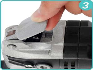 16 PCS Titanium Oscillating Saw Blades Metal Cutting, Multitool Blades for Soft Metal Nails Hard Material and Wood Plastic, Multi Tool Blades Kits Fit