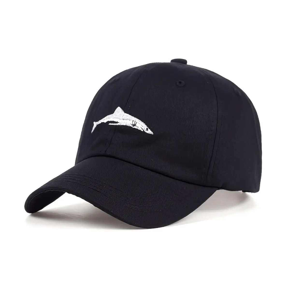Swimming Shark Animal Motif Baseball Cap for Unisex, Lightweight Outdoor Sports Hat with Adjustable Strap for Outdoor Sports, Fitness, and Daily Casual