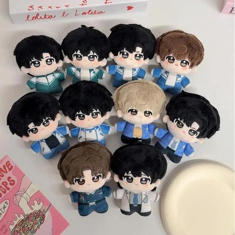 Hergry Anime Peripheral 10cm Plush Keychain Cartoon Haikyuu Original Bl Cotton Doll Bag Pendant Fans Collectible