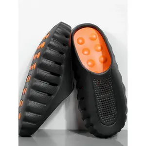 Couple Sport Massage Slide Sandals - Acupressure Foot Relief, Non-Slip Athletic Outsole, Breathable Mesh, Waterproof EVA - Perfect for Couples' Daily Walking, Light Sports, Casual Wear & Outings - Comfortable Unisex Sport Slippers, Walking Shoes, Footwear