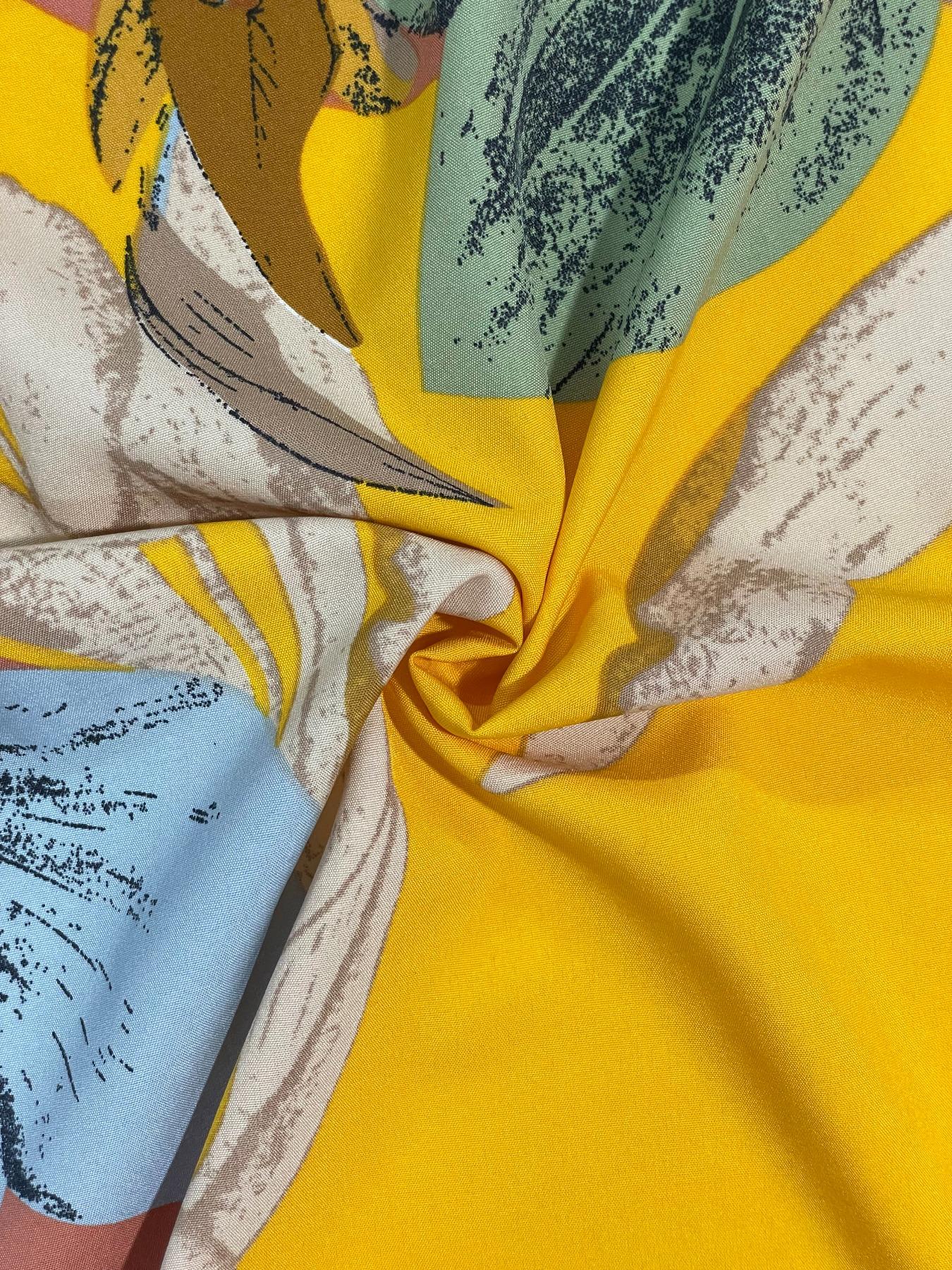 Women's Tropical Print Split Thigh Dress, Backless Hollow Out Design, Summer Vacation Perfect, Fitted Sleeveless Bohemian Boho Style