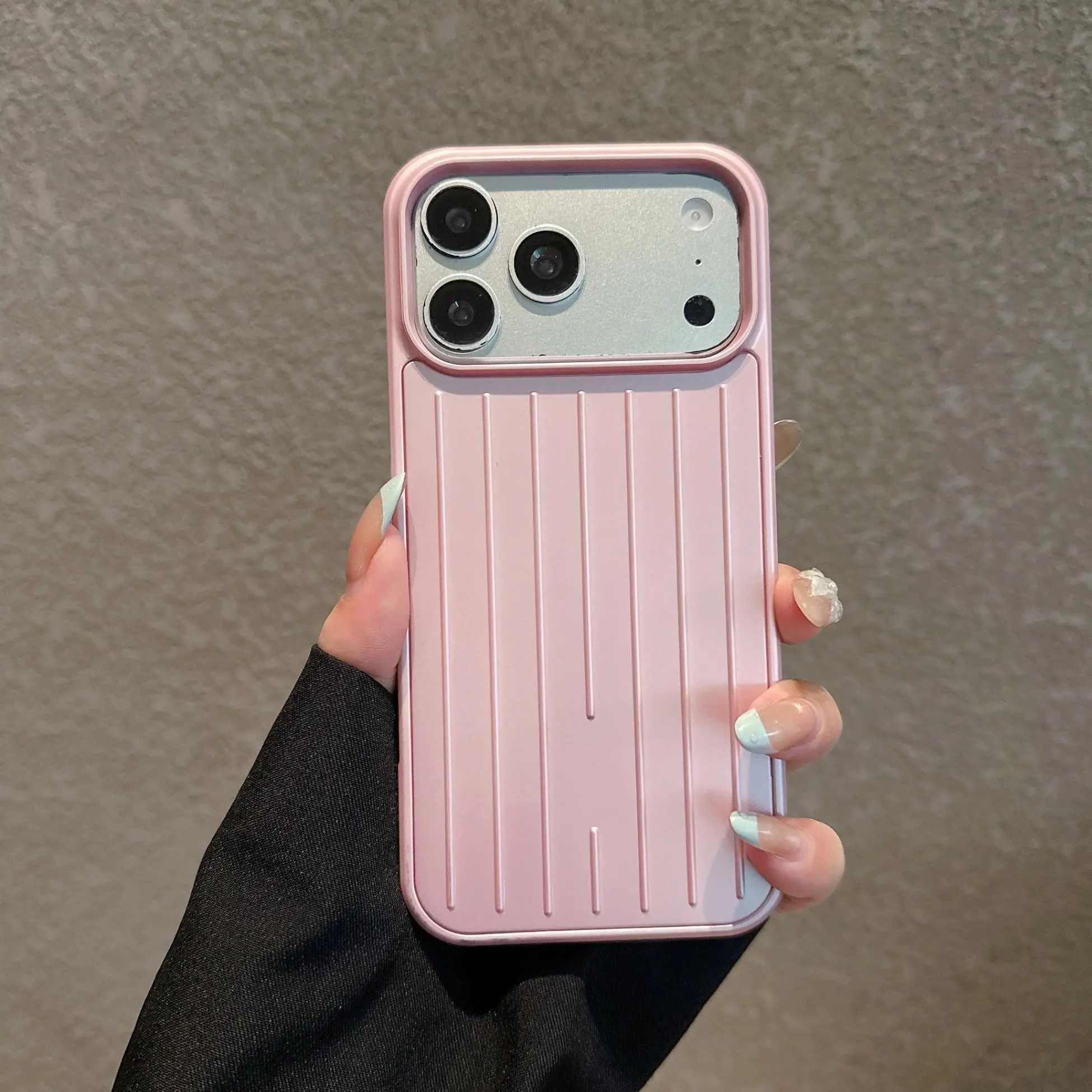 New Simple Solid Color Aluminum Phone Case Cover, Metal Hard Shell Anti-Drop, Shockproof, Waterproof and Dirt-Resistant, Smartphone Shell, iPhone 17 16 15 14 13 12 11 Pro Max Plus