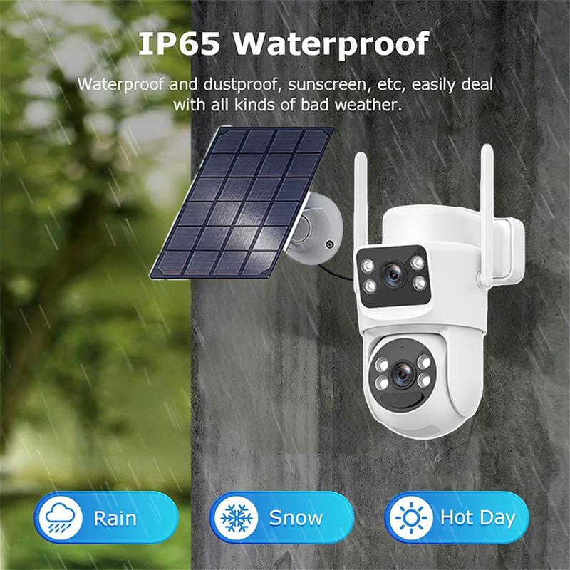 Outdoor waterproof wireless wifi camera with remote voice intercom via mobile phone