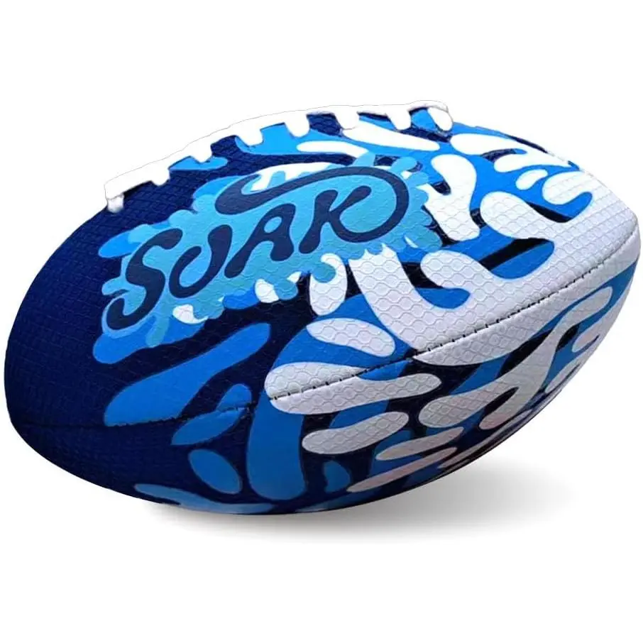 9-Inch Water Football – Waterproof Foam Ball for Pool, Beach & Lake Games, Kids Ages and Adults, Outdoor Family ToyGift.