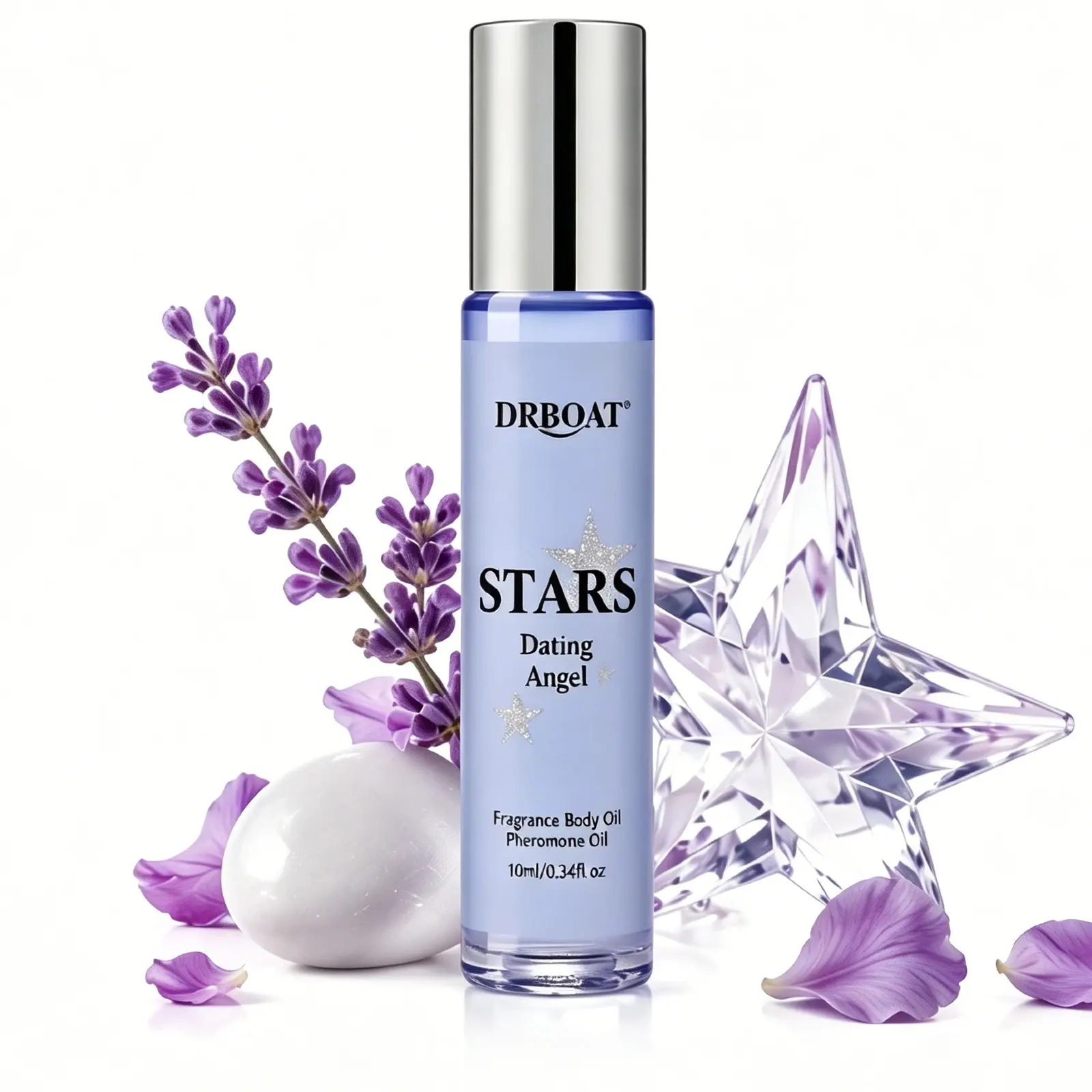 10ML Dating Angel Dopamine Pheromone Oil - Stars Dating Subtle Perfume Oil, Original Eau De Toilette, Fragrance Oil for Travel or Home Use