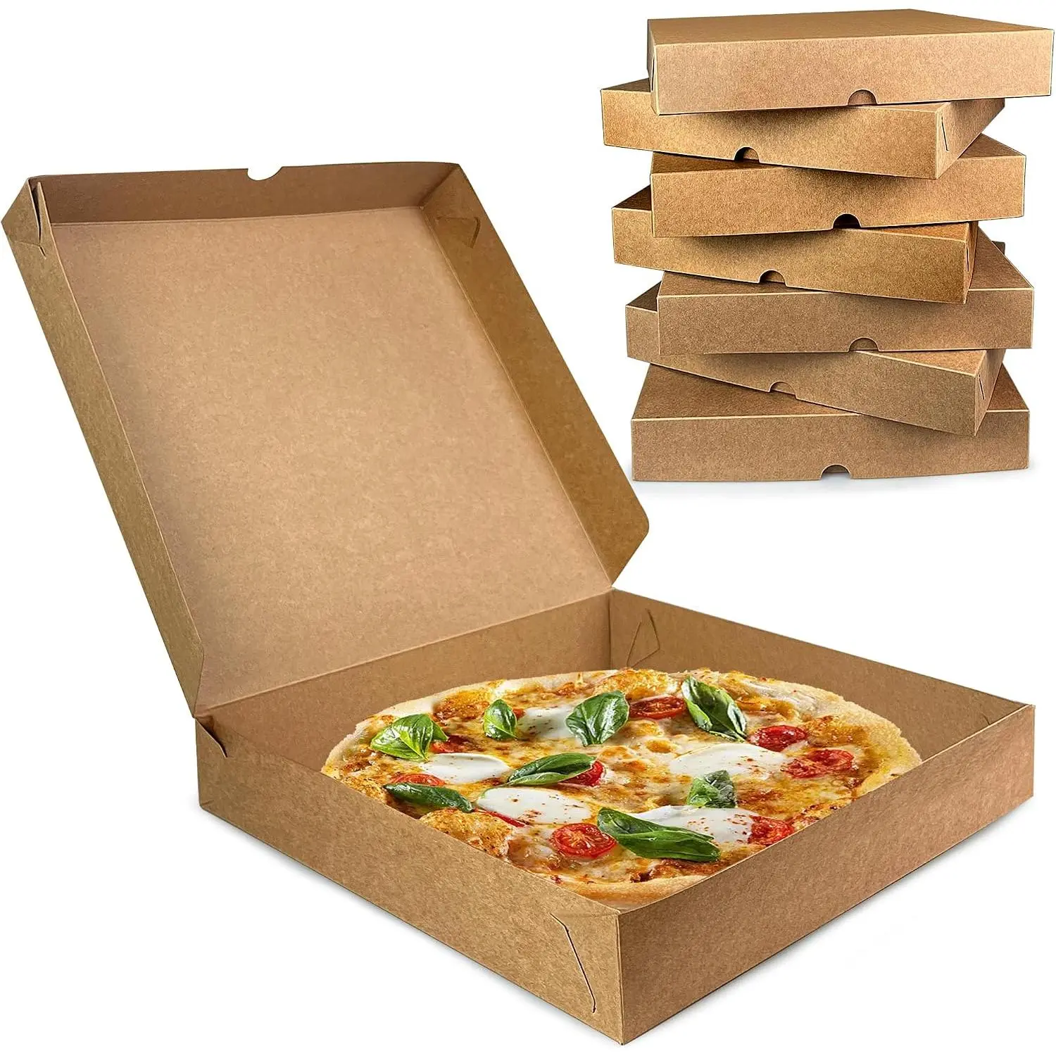 8 count  Pizza Boxes 12x12x1.9 Inch Pizza Box For Homemade Pizzas Cake Cookies and Crafts