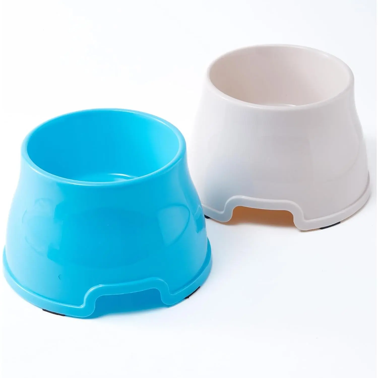 Spaniel Bowls for Long-Eared Dogs, Blue and White, 2 Pack | Long-Ear Bowl Shape,  And Water Pair, For Cocker Spaniels, Beagles And Other Long-Eared  Breeds