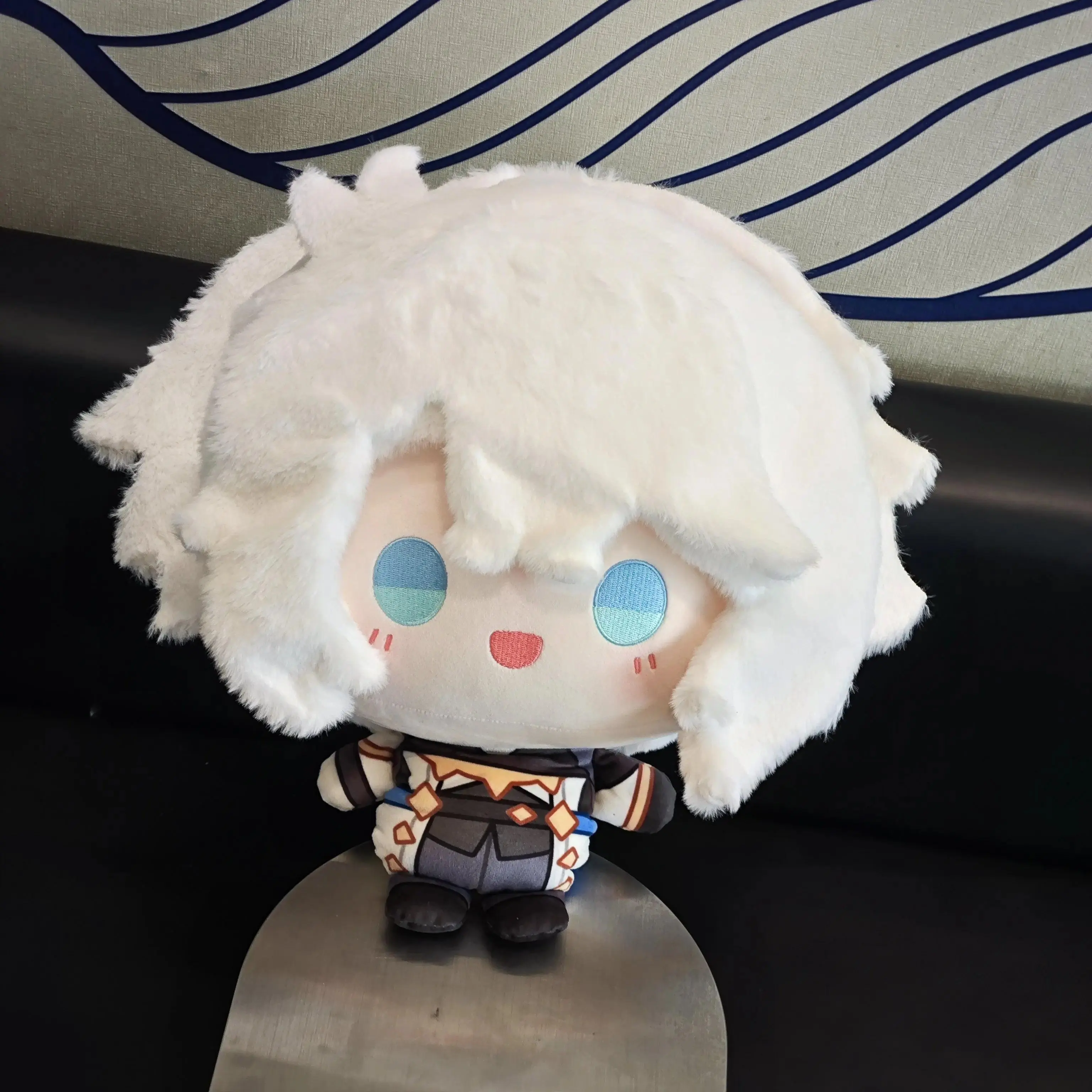 Anime Honkai: Star Rail Khaslana Phainon 30CM Plushies Figures Chair Cushion Plush Pillow Sofa Cushion Big Head Mascot Girl Gift