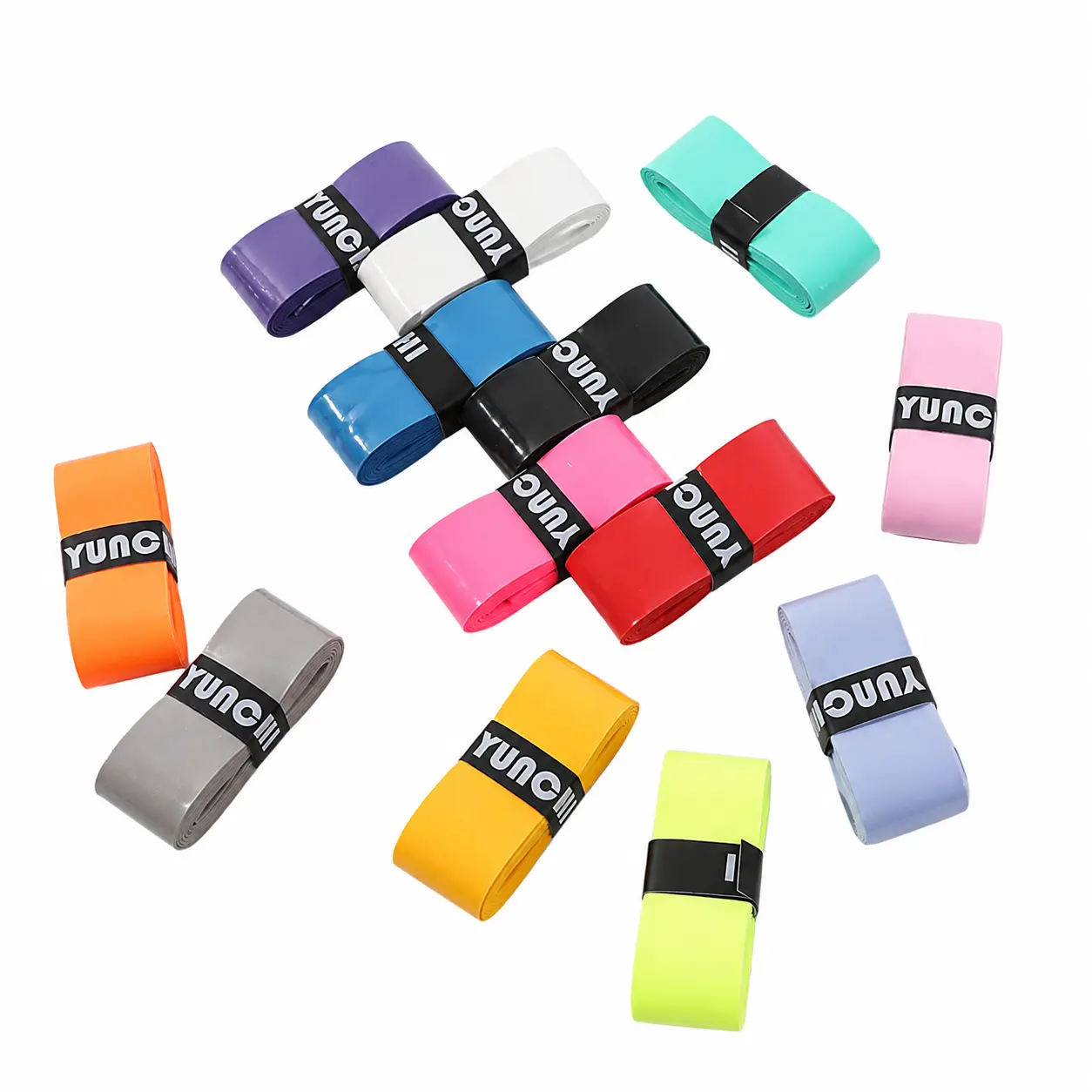 High-Performance Absorbent Grip Tape for Badminton Rackets, Table Tennis Paddles, Fishing Rods & Bicycles – Non-Slip, Breathable, Reusable Handle Wrapping Band with Enhanced Sweat Control and Comfortable Elastic Fit