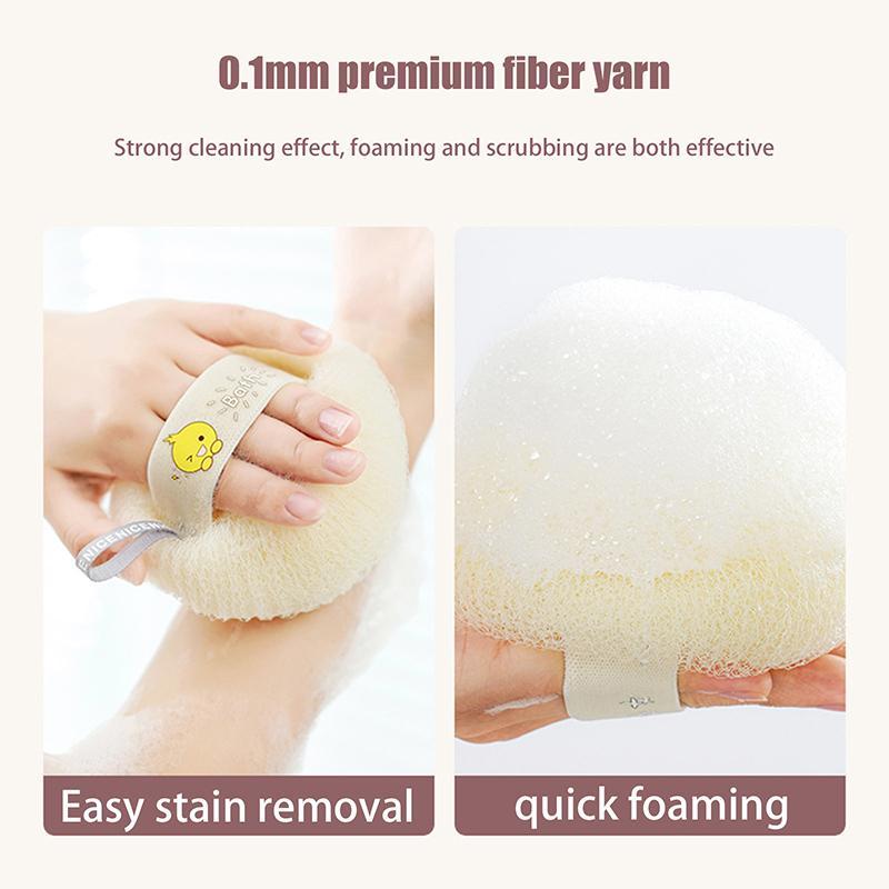 Japanese-Style Massage Bath Ball Bath Scrubber Back Scrub Towel Painless Bathing Experience
