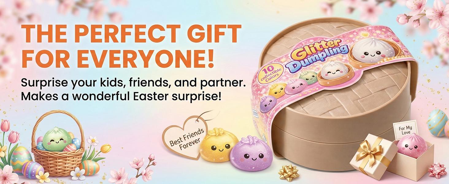 ZANOK Dumpling Squishy Mystery Box Viral, 2026 New Dumpling Squishy Mystery Box - Surprise Dumpling Squishy, Rare Dumplings Bun Stress Relief Fidget Set, Random Colors (5 Packs) ZANOK Dumpling Squishy Mystery Box Viral, 2026 New Dumpling Squishy Mystery Box - Surprise Dumpling Squishy, Rare Dumplings Bun Stress Relief Fidget Set, Random Colors (5 Packs)